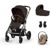 Cybex Balios S Lux Set S 2025 Chocolate Brown kombinovaný 3in1 kočík