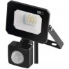Emos Reflektor Led Simpo čierna 1000lm 10W s pohybovým čidlom neutrálna biela