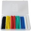 Bužirka zmršťovacia sada 100ks farebná 3624