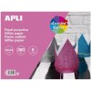 Blok trblietavých papierov, APLI, 32x24cm, 6 listov