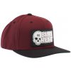 šiltovka BLACK HEART - SNP - BASTARD SKULL DEEPRED - 20681