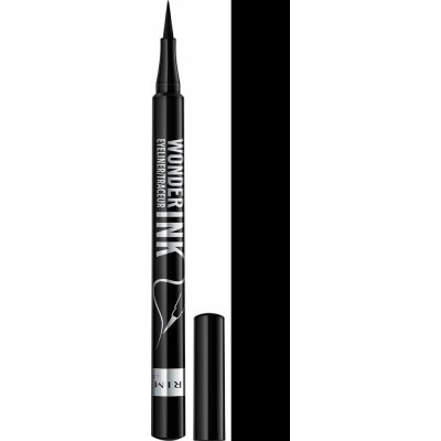 Rimmel London Wonder Ink Eyeliner voděodolné oční linky 001 Black 1 ml od  4,3 € - Heureka.sk