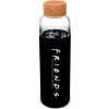 Priatelia Sklenená fľaša s návlekom 585 ml