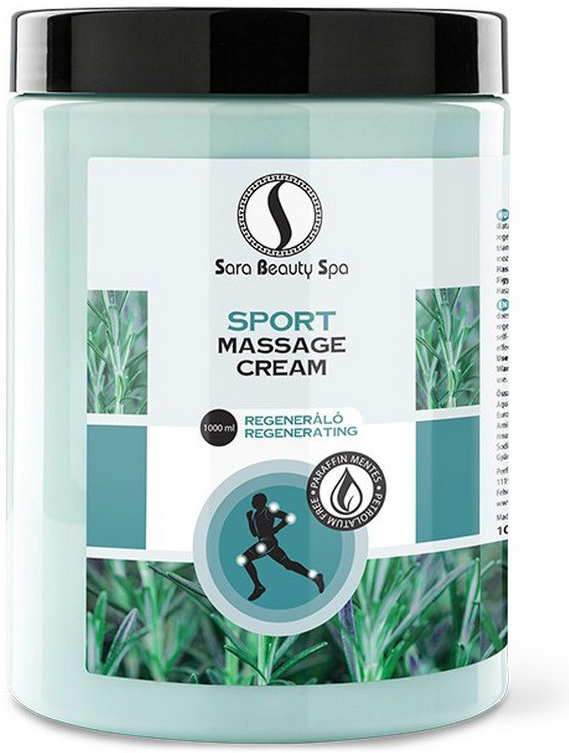 Sara Beauty Spa regeneračný masážny krém Sport 1000 ml