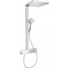 Hansgrohe Raindance E - Sprchový set, s termostatom, 30x30 cm, EcoSmart, matná biela 27362700
