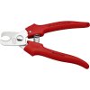 Knipex Knipex-Werk 95 05 165 káblové nožnice Vhodné pre (odizolační technika) hliníkový a medený kábel, jedno- a viacžilový 10 mm 24 mm² 3; 95 05 165