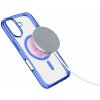 Zadní kryt Cellularline Iconic Mag s podporou Magsafe pro Apple iPhone 16 Plus, čirý / tmavě modrý ICONICMAGIPH16MAXB