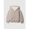 GAP Baby zateplená sherpa mikina Béžová 4YRS Béžová Béžová