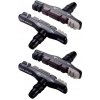 Brzdové kláty MTB BBB TriStop cartridge 3farby