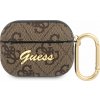 Guess 4G Script PC/PU Puzdro pre Airpods Pro Brown