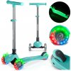 Svietiaca trojkolesová kolobežka, tyrkysová | Ricokids Glow