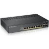 ZyXEL 8xGb 2xRJ/SFP 2xSFP POE GS1920-8HPV2 GS1920-8HPV2-EU0101F - ZyXEL GS1920-8HPV2
