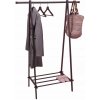 ModernHome YLT-0311 BLACK s policou čierny