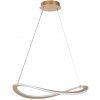 RABALUX 72281 Kallira závesné svietidlo D520mm LED 40W/6300/2100lm 3000K zlatá, biela