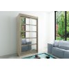 Supermobel Posuvná skriňa ROMA 2 120, 120x200x62, sonoma