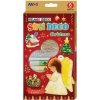 Farby na sklo - Vianočná sada 6 farieb 10,5 ml + 6 sklíčok