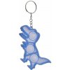 KIK Antistresová kľúčenka Push Bubble Pop dinosaur color