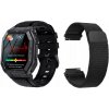 Smart hodinky GlacierX Trail Black čierne