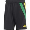 Pánske futbalové kraťasy adidas, FORTORE 23 SHORTS čierna,žltá,zelená XL