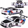 Kovové auto športový model BMW M6 GT3 mierka 1:32 svetlo zvuk ZA4613