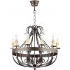 Luminex | Luster na reťazi LOARA 10xE14/60W/230V | LU0745