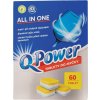 Q-Power All in1 tablety do umývačky 60 ks