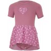 Little Angel Body šaty tenké KR Outlast UPF 50+ tm.staroružové lastovičky Veľ. 86