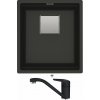 Franke KNG 110-37 onyx + Franke FC 9541.071 NOVARA PLUS onyx