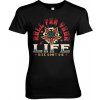 A.B. Dámske tričko Stranger Things - Roll For Life, farba černá, veľkosť XL