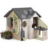 Domček Záhradník so zvončekom pri kuchynke Garden House Life Smoby s odkvapom rozšíriteľný s UV filtrom od 24 mes