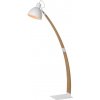 Lucide 03713/01/31 Stojanové svietidlo CURF Floorklamp E27/60W biele