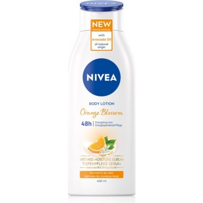 Nivea Orange Blossom vyživujúce hydratačné telové mlieko 400 ml