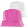 Reversible Bucket Hat , black/white, S/M Farba: pink/white, Velkost: L/XL