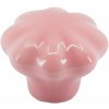 Walteco Nábytková knopka Lilly priemer 32mm, porcelán, ružová , 7422