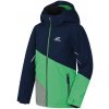 Detská lyžiarska bunda HANNAH Kigali JR dress blues/classic green 116