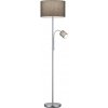 Trio 403900211 stojaca lampa Hotel 1x60W | E27 a 1x18W|E14