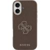 Guess Resin Logo kryt pre iPhone 17 - hnedý 57983128944 - možnosť vrátiť tovar ZADARMO do 30tich dní