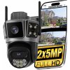 IP kamera vnútorná/vonkajšia Heelly duálna kamera PRO 2x5MP