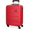 JOUMMABAGS ABS Cestovný kufor Roll Road Flex Red ABS plast, 34 l