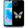 Picasee silikónový prehľadný obal pre Realme C11 (2021) - Diamanty Black