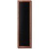 Drevená tabuľa Veľkosť / formát: 400 x 1200 mm, Farba rámu: Svetlo hnedá CHBLB40x120
