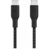 Belkin BOOST CHARGE™ USB-C/USB-C kabel 100W, 3m, černý - odolný (CAB014bt3MBK)