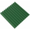 ProfiGaráž Akustický panel - klin 50x50x5cm zelený