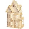 Woodcraft Drevené 3D puzzle gotický dom
