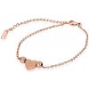 Troli nežný bronzový náramok so srdiečkom SW-LC041 (1)