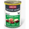 Animonda GRANCARNO Dog Adult Hovädzie, jeleň, jablko - konzerva 400g