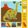 Djeco Kreslenie podľa šablóny: Dinosaury