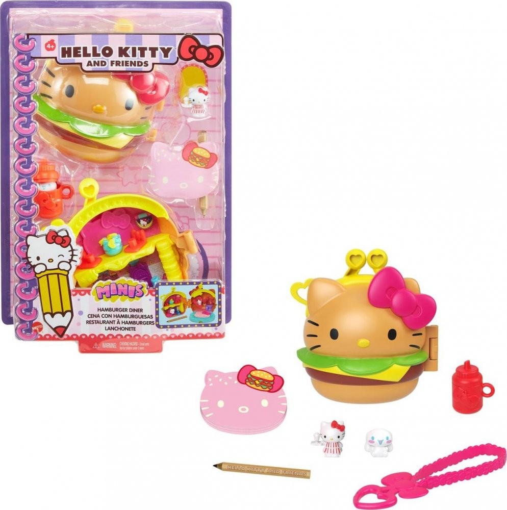 MATTEL Hello Kitty herní set Hamburger
