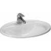 Laufen Pro - Zápustné umývadlo, 560 mm x 440 mm, 1 otvor na batériu, biela H8139510001041