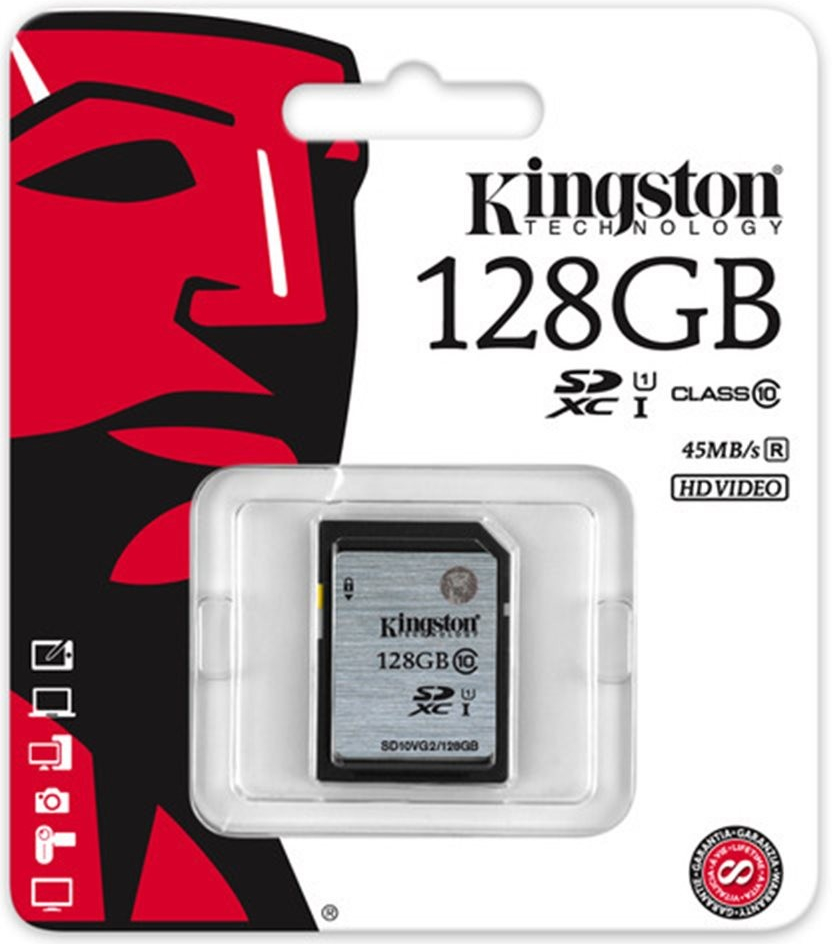 Kingston SDXC 128GB SDS2/128GB